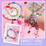 Delicate Handcraft Pendant Charms & Elastic Strings for Diy Bracelet