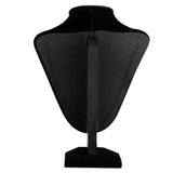 Faux Leather/Velvet Mannequin Jewelry Necklace Display Holder Neck Bust Stand