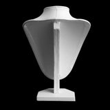 Faux Leather/Velvet Mannequin Jewelry Necklace Display Holder Neck Bust Stand