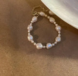 Baroque Freshwater Pearl Bracelet AA 3-10MM - Wedding Birthday Gift