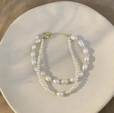 Real Freshwater Pearl Bracelet, Wedding Party Jewelry Gift