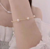 Pearl Bracelet AA 7-8MM Freshwater Pearl Jewelry Women Gift