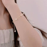 Pearl Bracelet AA 7-8MM Freshwater Pearl Jewelry Women Gift