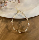 Freshwater Pearl Bracelet Plated Tube Smart Jewelry Gift