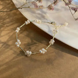 Freshwater Pearl Bracelet Plated Tube Smart Jewelry Gift