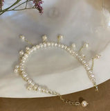 Potato Round Freshwater Pearl Bracelet - Fine Lady's Chirstmas Gift