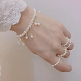 Potato Round Freshwater Pearl Bracelet - Fine Lady's Chirstmas Gift