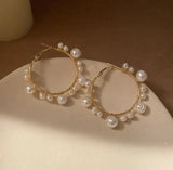 Pearl Fine Jewelry Freshwater Pearls Ring Hook Earrings