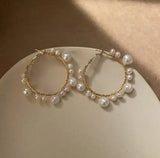 Pearl Fine Jewelry Freshwater Pearls Ring Hook Earrings