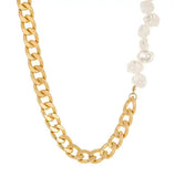 Baroque Sea Shell Choker Pearl Necklace Classic Women Gift