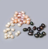 Natural Freshwater Half Hole Pearls Loose Beads - DIY Jewelry Making