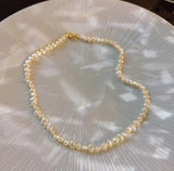 Baroque Real Freshwater Pearl Necklace Fine Jewelry