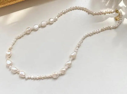 Baroque Pearl Choker Necklace
