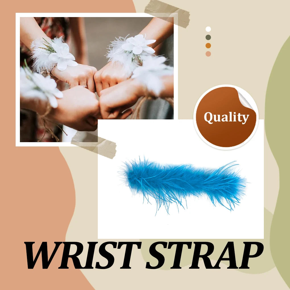 Feather Bracelet DIY Costume Bangle Wristband