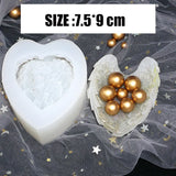Feather Heart Storage Box Silicone Mould DIY Resin Craft Mold