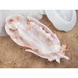 Feather Plate Epoxy Resin Mold Dish Tray Silicone Mould DIY Crafts