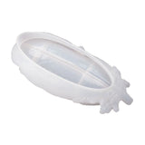 Feather Plate Epoxy Resin Mold Dish Tray Silicone Mould DIY Crafts Home Decor