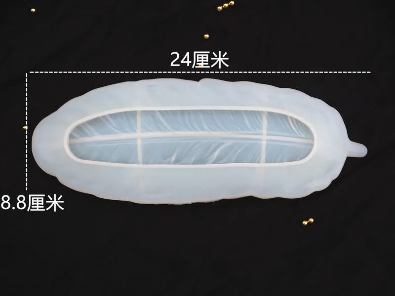 Feather Wings Silicone Tray European Style Dish Plate Mold