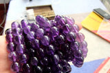 6-10mm Amethyst Bracelet for February Birthstone