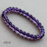 6-10mm Amethyst Bracelet for February Birthstone
