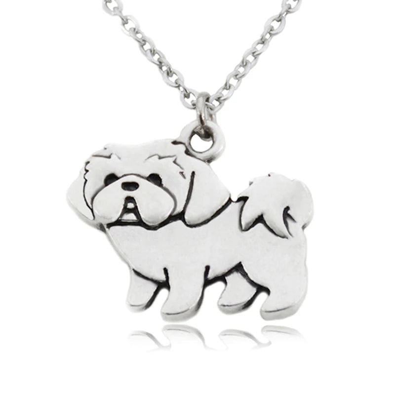 Fei Ye Shih Tzu Dog Charm Necklace