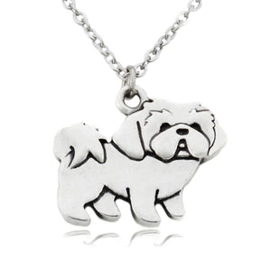 Fei Ye Shih Tzu Dog Charm Necklace