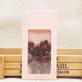 Feiluan custom gift/candy packing box with clear PVC window 10PCS display