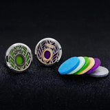Aromatherapy Diffuser Locket for Car Vent Clip, Felt Pads Included