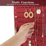 Earring Holder Wall Mount Display Organizer, 3 Colors