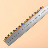 Bangle Bracelet CZ Wedding Jewelry Women Bridal Accessories