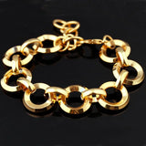 316L Stainless Steel Chain Charms Bracelet For Women 20.5cm