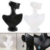 Female Bust Jewelry Display Stand Organizer