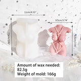 Female Candle Mold Body Stand Resin Mold