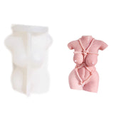 Female Candle Mold Body Stand Resin Mold