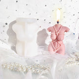 Female Candle Mold Body Stand Resin Mold