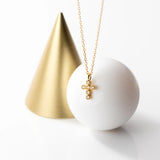 Silver Cross Necklace for Women 925 Chain Jewelry