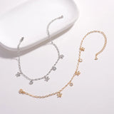 Summer Tassel Anklets for Women Barefoot Leg Chain Jewelry Gift