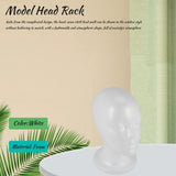 Female Foam Mannequin Head Model Hat Wig Display Stand