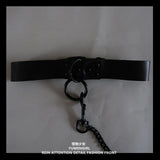 Female Leather Choker Goth Punk Neck Collar