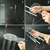 Acrylic Headband Holder Hair Accessories Storage Rack