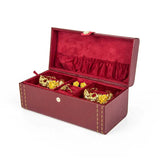 Chinese Style Jewelry Storage Box Double-Layers Organizer