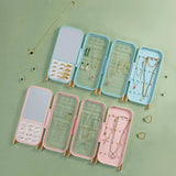 Multilayer Female Jewelry Storage Box Big Capacity Dustproof Necklaces Display