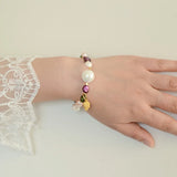 Retro Crystal Mesh Red Small Handwear