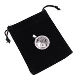 Men's Yin Yang Tai Chi Pendant with Ancient Rune Sigils