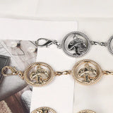 Women Metal Chain Waistband Summer Dress Waist Boho Belt