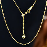 Adjustable 925 Silver Necklace for Women