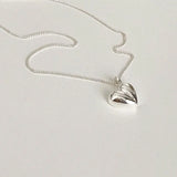 Heart Necklace 925 Sterling Silver for Women