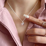 Heart Necklace 925 Sterling Silver for Women