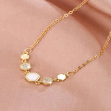 Delicate Opal Shell Bracelet - Personalized Shapeshifting Jewelry