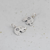 Thai Silver Elephant Pendant for Necklace Vintage Jewelry Women